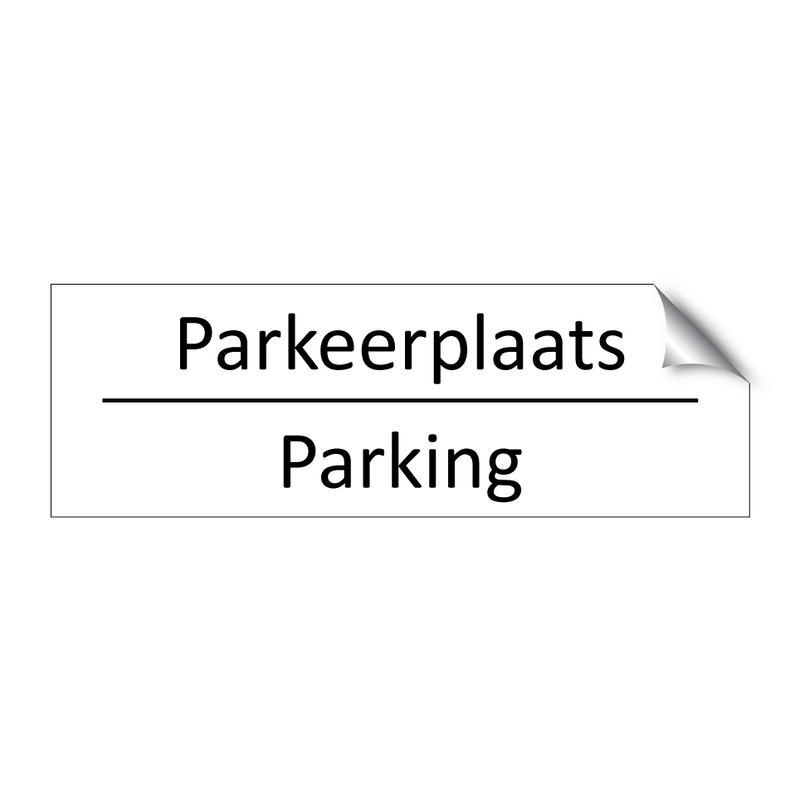 Parkeerplaats - Parking & Parkeerplaats - Parking & Parkeerplaats - Parking