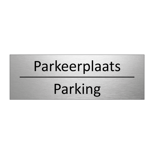 Parkeerplaats - Parking & Parkeerplaats - Parking & Parkeerplaats - Parking