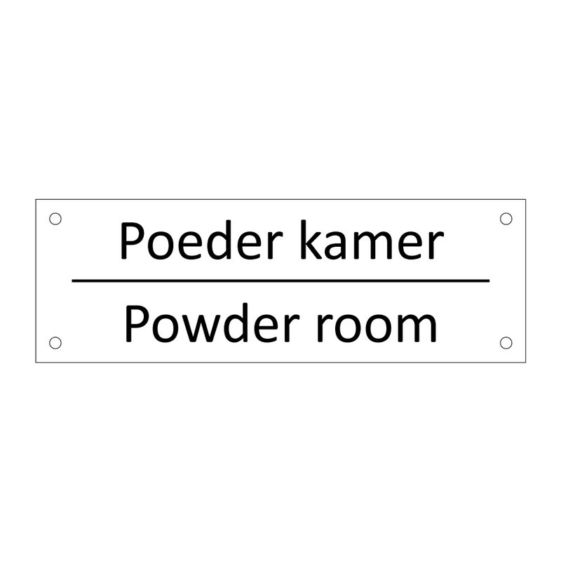 Poeder kamer - Powder room & Poeder kamer - Powder room & Poeder kamer - Powder room