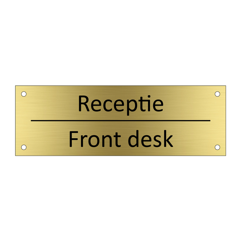 Receptie - Front desk & Receptie - Front desk & Receptie - Front desk