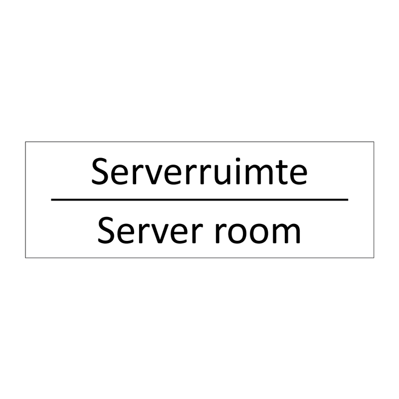 Serverruimte - Server room & Serverruimte - Server room & Serverruimte - Server room