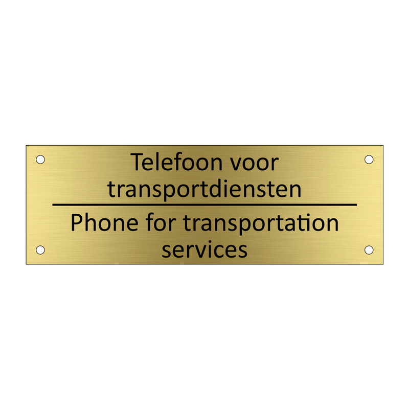 Telefoon voor transportdiensten - Phone for transportation services