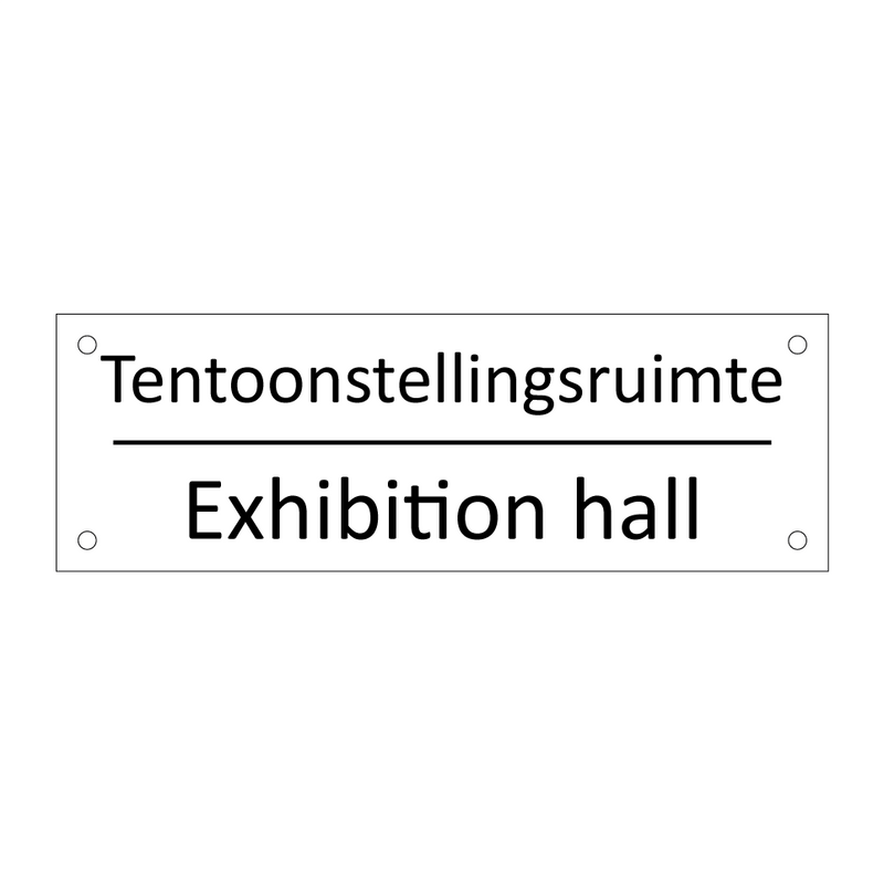 Tentoonstellingsruimte - Exhibition hall & Tentoonstellingsruimte - Exhibition hall