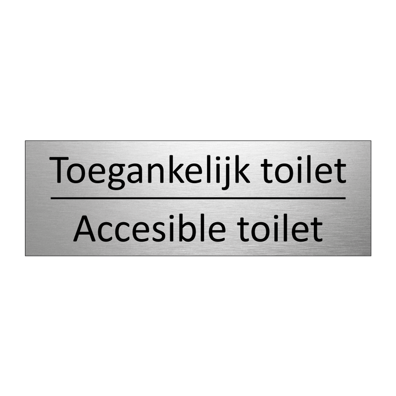 Toegankelijk toilet - Accesible toilet & Toegankelijk toilet - Accesible toilet