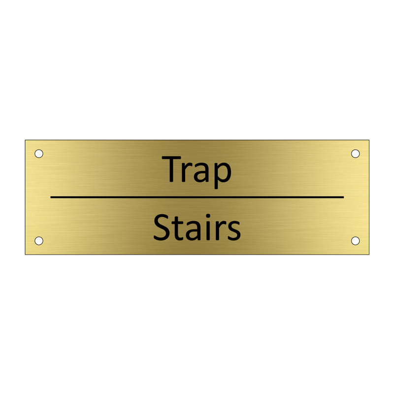 Trap - Stairs & Trap - Stairs & Trap - Stairs