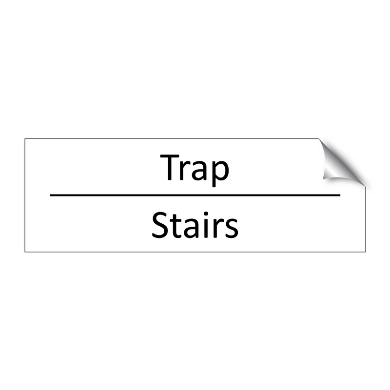 Trap - Stairs & Trap - Stairs & Trap - Stairs