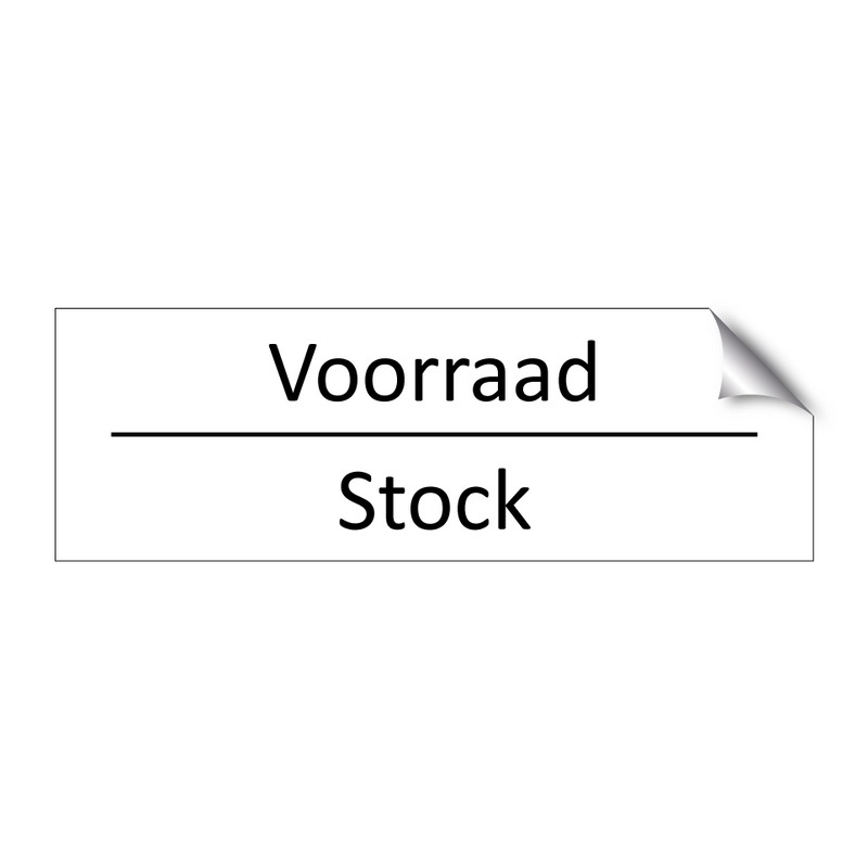 Voorraad - Stock & Voorraad - Stock & Voorraad - Stock