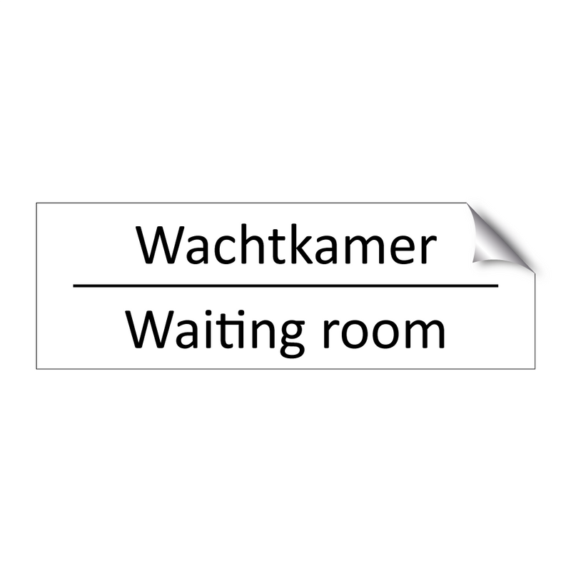 Wachtkamer - Waiting room & Wachtkamer - Waiting room & Wachtkamer - Waiting room