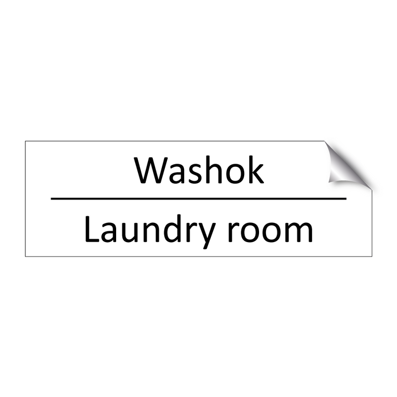 Washok - Laundry room & Washok - Laundry room & Washok - Laundry room