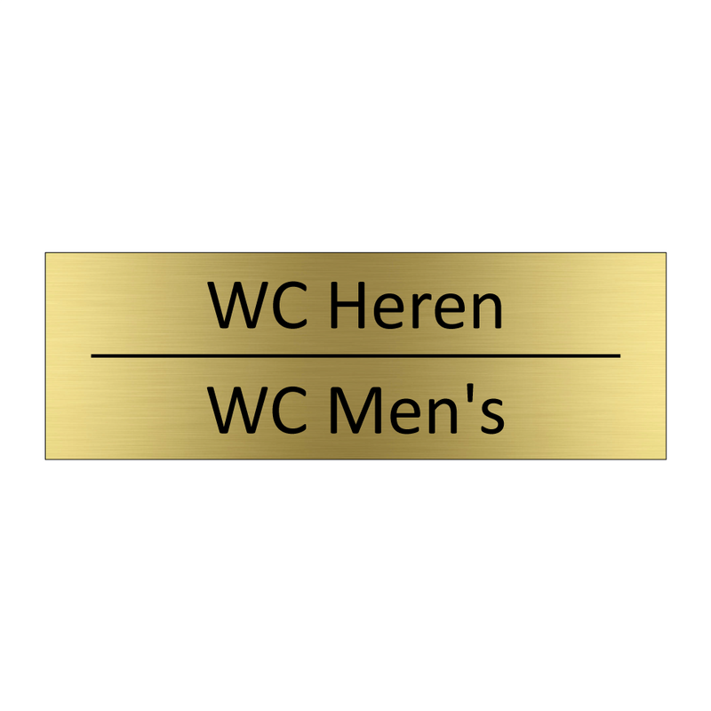 WC Heren - WC Men's & WC Heren - WC Men's & WC Heren - WC Men's & WC Heren - WC Men's