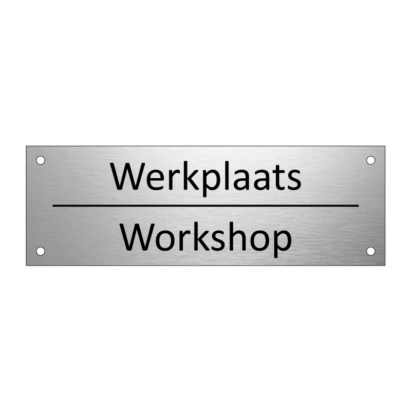 Werkplaats - Workshop & Werkplaats - Workshop & Werkplaats - Workshop