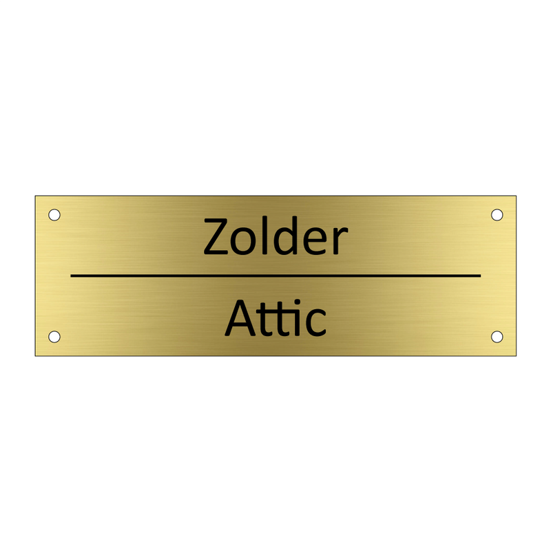 Zolder - Attic & Zolder - Attic & Zolder - Attic