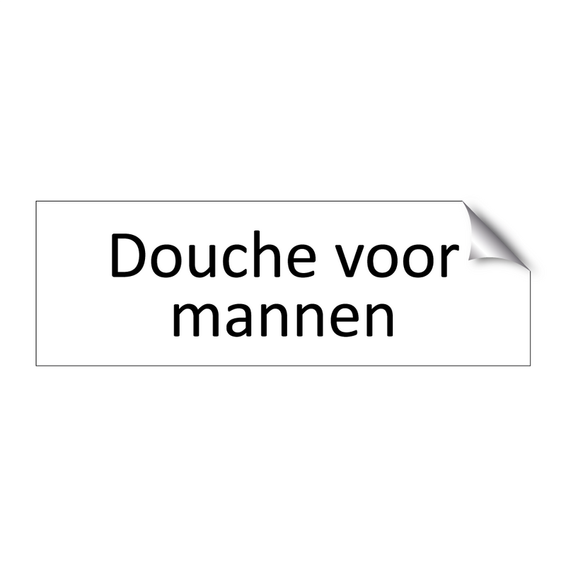 Douche voor mannen & Douche voor mannen & Douche voor mannen