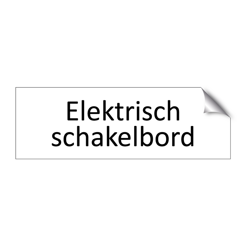 Elektrisch schakelbord & Elektrisch schakelbord & Elektrisch schakelbord