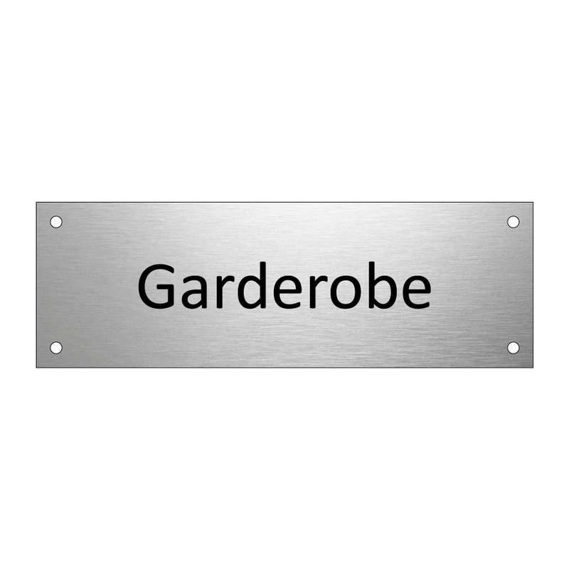 Garderobe & Garderobe & Garderobe