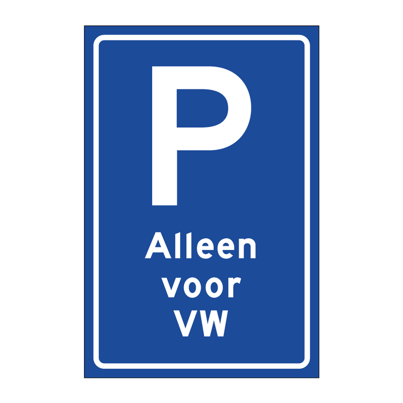 Alleen voor VW & Alleen voor VW & Alleen voor VW & Alleen voor VW & Alleen voor VW & Alleen voor VW