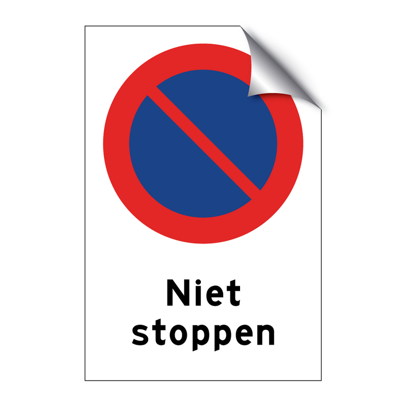 Niet stoppen & Niet stoppen & Niet stoppen & Niet stoppen