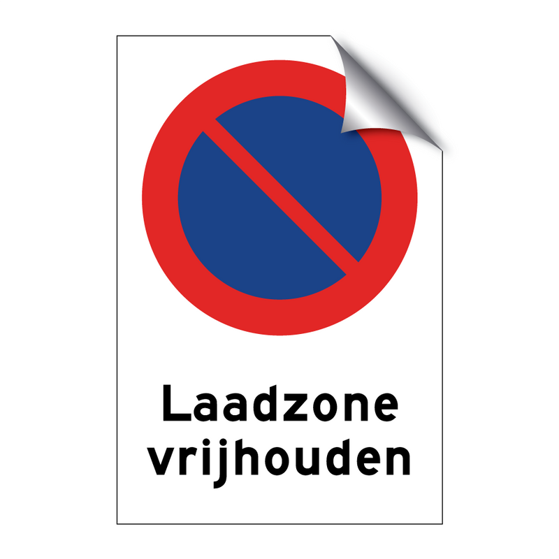 Laadzone vrijhouden & Laadzone vrijhouden & Laadzone vrijhouden & Laadzone vrijhouden