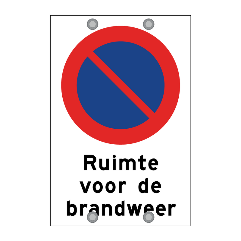 Ruimte voor de brandweer & Ruimte voor de brandweer & Ruimte voor de brandweer